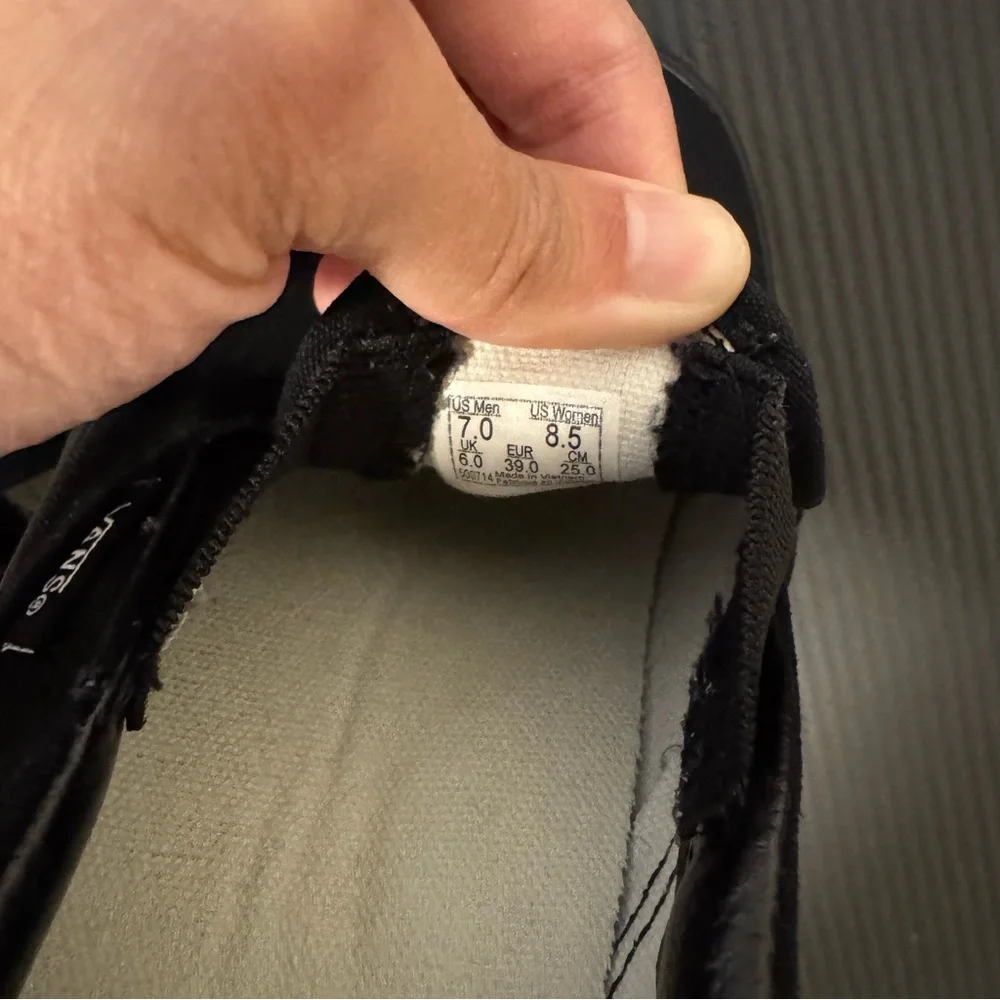 Vans Classic Black Slip-Ons - Picture 8 of 8